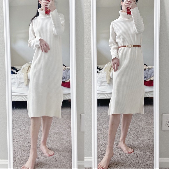 Long sweater （belt not included） - Picture 1 of 4